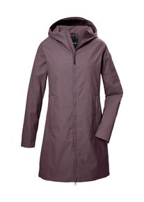 G.I.G.A. by Killtec Parka "GS 57 WMN PRK", Damen, Gr. 38, pflaume, Obermaterial: 100% Polyester.Futter: 100% Polyester, G.I.G.A. DX BY KILLTEC, Jacken Parka, Damenparka im urbanen Look, wind- und wasserdicht, atmungsaktiv