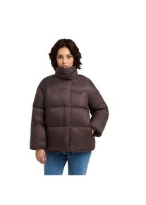 Daunenjacke Jack Wolfskin "ICY HILL JKT W RDS", Damen, Gr. XL, peat, Obermaterial: 100% Polyamid. Futter: 100% Polyester. Wattierung: 90% Entendaune, 10% Federn, normal, Jacken Daunenjacke, mit Entendaunen-Isolierung, Dropped-Shoulder-Schnitt