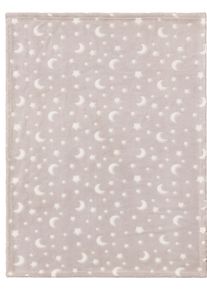 Babydecke Biederlack "Set Kuschetier mit Decke", beige (natur, grau), B:75cm L:100cm, Polyester, Wohndecken, Babydecke, Pixy Igel, 75 x 100
