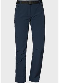 Sch&ouml;ffel Outdoorhose SCH&Ouml;FFEL "Pants Taibun L", Damen, Gr. 34, Normalgr&ouml;&szlig;en, blau (8820, blau), Oberstoff : 68% Nylon 21% Polyester 11% Elasthan, Hosen Outdoorhose
