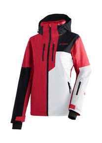 Skijacke Maier Sports "Manzaneda", Damen, Gr. 38, rot (knallrot), 100% Polyester, Rundhals, Jacken Skijacke, Damen Winterjacke, wind- und wasserdicht, 4 RV-Taschen, Regular Fit