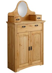 Kombikommode OTTO HOME "Konrad", beige (gelaugt ge&ouml;lt), B:94cm H:165cm T:39cm, Sideboards, Kombikommode, Breite 94 cm, aus massiver, FSC-zertifizierter Kiefer