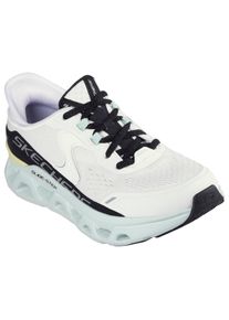 Slip-On Sneaker Skechers "GLIDE-STEP ALTUS", Damen, Gr. 39, wei&szlig; (wei&szlig;, kombiniert), Synthetik, Textil, kontrastfarbene Details, Schuhe Slip-On Sneaker, Trainingsschuh, Laufschuh mit auff&auml;lliger Laufsohle