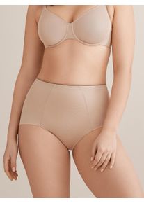 Miederslip Conturelle "Soft Touch", Damen, Gr. 44, beige (sand), Obermaterial: 61% Polyamid, 39% Elasthan, Unterhosen Miederslip, Shapelevel: Medium