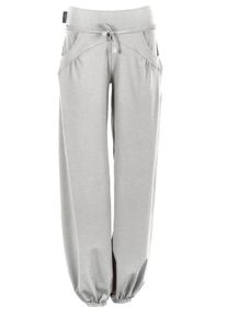 Dancehose WINSHAPE "WTE3", Damen, Gr. M, Normalgr&ouml;&szlig;en, grau (grau melange), 48% Baumwolle, 48% Polyester, 4% Elasthan, Hosen Dancehose, Dance-Style