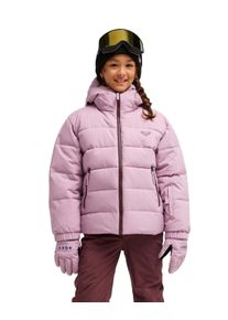 Snowboardjacke Roxy "Snowyhill Puffy", M&auml;dchen, Gr. 14, discreet mauve, Obermaterial: 100% Microfaser;, Jacken Snowboardjacke