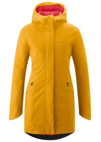 Funktionsjacke Maier Sports "Henni", Damen, Gr. 50, gelb (sonnengelb), 100% Polyester, Jacken Funktionsjacke, Sportlicher Outdoormantel f&uuml;r Outdoor und City, leicht wattiert