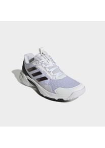 Handballschuh adidas Performance "CRAZYFLIGHT 6 HALLEN", Herren, Gr. 41, cloud wei&szlig;, core schwarz, ftwr wei&szlig;, Synthetik, Textil, Schuhe Handballschuh, besonders geeignet f&uuml;r Handball und Volleyball