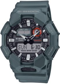 Chronograph Casio G-SHOCK, blau (petrol), Armbanduhren, Damen, Chronograph, Quarzuhr, Armbanduhr,Herrenuhr, digital,Resinband, bis 20 bar wasserd.