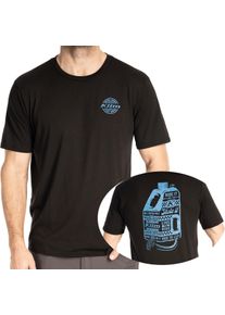 Klim Live to Ride, t-shirt , color: Black/Blue , size: XXL