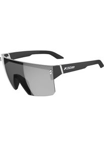 Klim Muffler, lunettes de soleil miroirs , couleur: Noir Mat Noir R&eacute;fl&eacute;chissant , taille: Taille unique