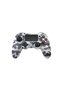 nacon Dualshock 4 V2 Controller Asymmetric - Camo Grey - Wireless Controller - Sony PlayStation 4