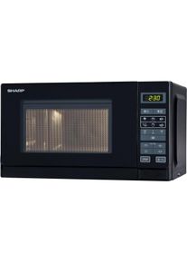Sharp R242bkw, Mikrowelle, Schwarz