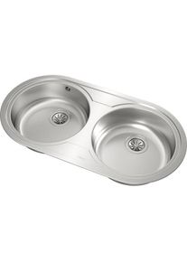 Teka, Sp&uuml;lbecken, Duetta 2C (Einbausp&uuml;le, 48.20 cm, 91.50 cm)