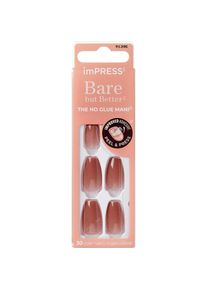 KISS, Nagelstyling + Kunstn&auml;gel, Adhesive nails ImPRESS Bare but Better MC - Flare 30 pcs