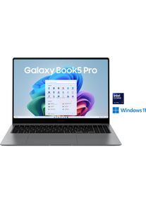 Samsung Galaxy Book5 Pro (16", 1000 GB, 32 GB, DE, Intel Core Ultra 7 258V), Notebook, Grau