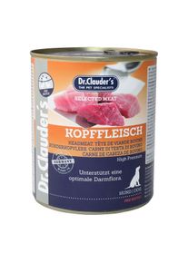 Dr. Clauder's Dr. Clauders Selected Meat PreBiotics Kopffleisch 6x800 g