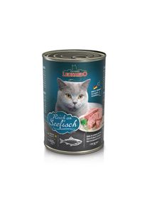 6x400 g Leonardo Premium Reich an Seefisch