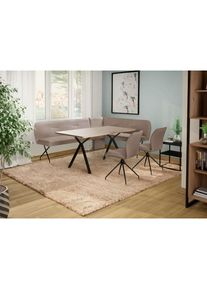 OTTO home, Eckbankgruppe &raquo;Gabi Essecke, Sitzgruppe, Eckbankgruppe, K&uuml;chenbankgruppe&laquo; Set, 4tlg, 4 tlg. tlg. Stuhl: 360&deg; drehbar (R&uuml;ckst.), 2-Stoff-