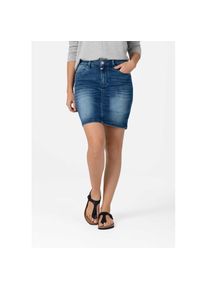 Timezone, Damen, Jeansrock &raquo;MarahTZ Skirt&laquo;, blau, 30, blau, Slim Fit