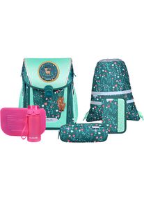 McNeill, Unisex, Schulranzen &raquo;Primo, inkl. Etui, Turnbeutel,&laquo; Reflektierende Streifen auf den Schultergurten;Retroreflektierende Fl&auml;chen, Deary, B/H/T