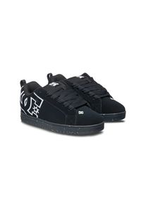 DC Shoes, Herren, Sneaker &raquo;Court Graffik&laquo;, Black / Black / Recycled, 10 (43), Black / Black / Recycled, Leder-, Nubuk- oder Wildleder-Obermaterial