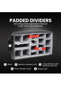 Nanuk Kunststoffkoffer 935 - TW+DO Olivgr&uuml;n (Fotokoffer, 28.50 l), Kameratasche, Gr&uuml;n