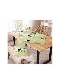 Universal Tischdecke, pistazie, B/L: 40 cm x 85 cm