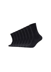 s.Oliver, Damen, Kurzsocken &raquo;Socken 8er Pack&laquo; 8 Paar tlg., Schwarz, 35-38, Schwarz, s.Oliver Unisex Socken im 8er Pack