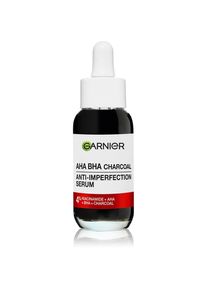 Garnier, Gesichtsserum, Pure Active AHA + BHA Charcoal Serum (30 ml)