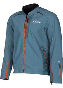 Klim Marrakesh, veste en textile , couleur: P&eacute;trole/Orange , taille: M