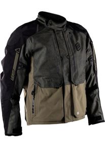 Leatt Adventure DriTour Short 5.5 V26, textile jacket waterproof , color: Olive/Dark Grey/Black , size: L