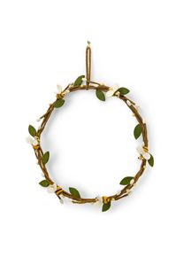 &Eacute;n Gry & Sif Kranz Filz Bienen und Weidenk&auml;tzchen