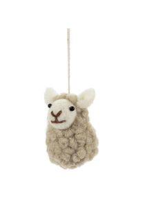 &Eacute;n Gry & Sif Anh&auml;nger Filz-Sch&auml;fchen Beige