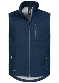 Funktionsweste LPO "HAMTON II VEST MEN", Damen, Gr. L (52), blau (navy), 97% Polyester; 3% Elasthan, gerade, Westen Funktionsweste, auch in Gro&szlig;en Gr&ouml;&szlig;en erh&auml;ltlich
