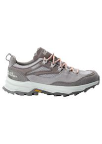 Wanderschuh Jack Wolfskin "CYROX TEXAPORE LOW W", Damen, Gr. UK5-EU38, Normalschaft, braun (pebble), Obermaterial: Synthetik. .Obermaterial 2: Textile. Futter: Texapore Core .Sole: / EVA. 100% / EVA, Schuhe Wanderschuh