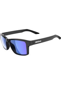Klim Ignition, sun glasses mirrored , color: Matt-Black Blue-Mirrored , size: One Size