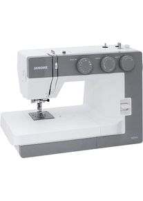 Janome 1522LG, N&auml;hmaschine, Weiss, Grau
