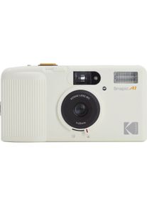 Kodak Snapic A1 35mm Film Camera Ivory White, Analogkamera, Weiss