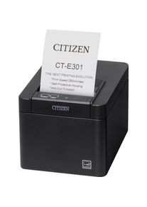 Citizen CT-E301 PRINTER LAN/USB/SER, Belegdrucker, Schwarz