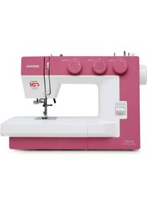 Janome 1522PG, N&auml;hmaschine, Pink, Weiss