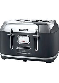 MUSE MS131 BS ToasterSchwarz, Toaster, Schwarz