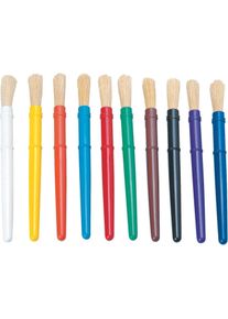 Colorations, Pinsel, - Dicke Pinsel aus Kunststoff, 10 Stk.
