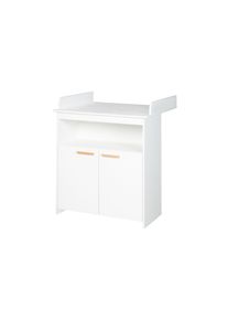Roba Wickelkommode &raquo;Anton&laquo; - 88x75x97,5cm - wei&szlig; - Holz / Buchenholz