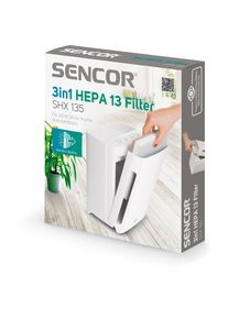 SHX 135 HEPA 13 filter SHA 6400WH SENCOR