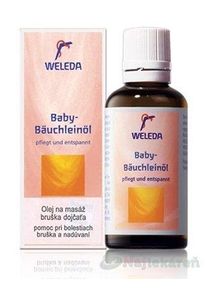 Weleda Olej na mas&aacute;ž bru&scaron;ka dojčaťa 50ml