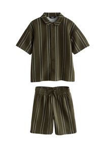 next Pojkar Set khaki / vit Storlek 12 yrs