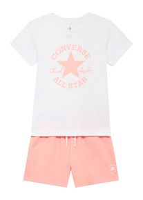 Converse Flickor Set 'DCTP CLASSIC' pastellr&ouml;d / vit Storlek 92/98