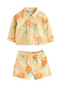 next Flickor Set gul / mint / orange Storlek 68