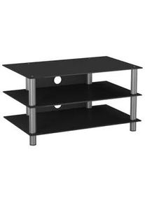 Vcm Phonotisch Netasa ca. 95x45 cm Schwarz/Silber